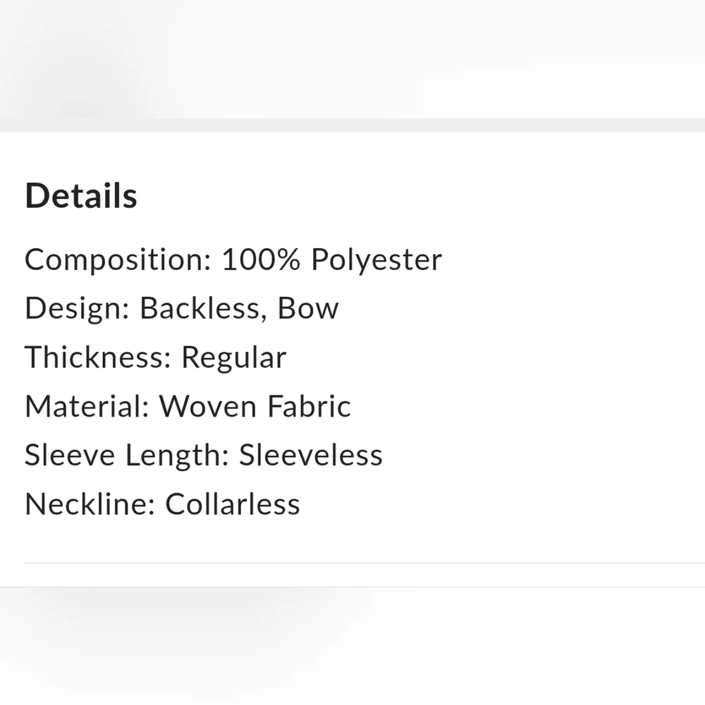 NWT Commense Checkerboard Bow Back Crop Top Size Large - Picture 6 of 14